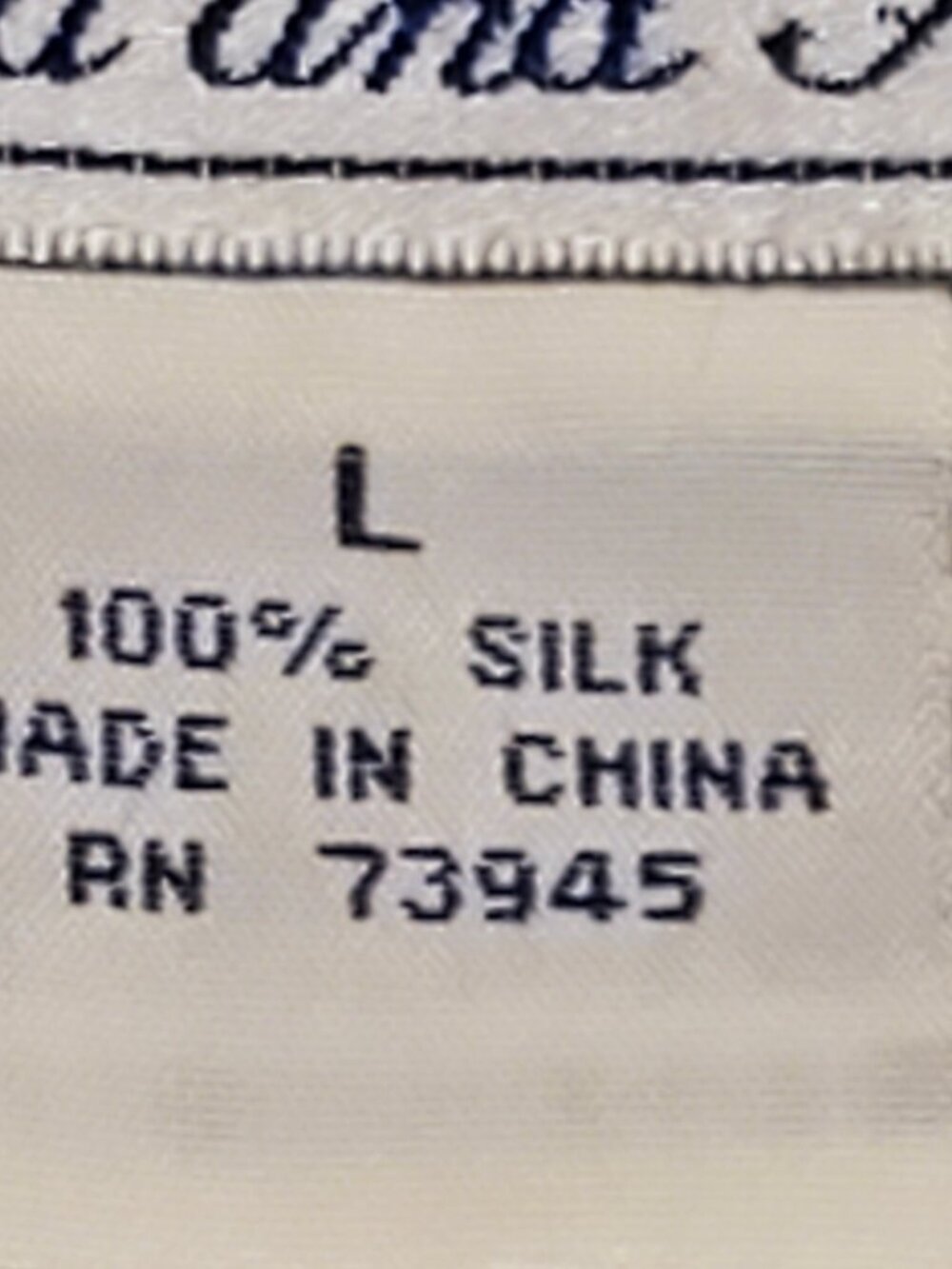 Vintage Anna & Frank 100% Silk Lg Ivory Safari Utility Button Front Blouse - Picture 8 of 10